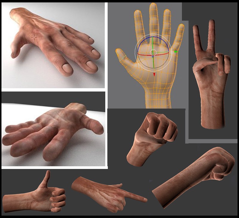 Rigged Hand preview image 1